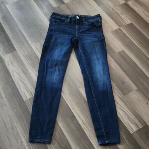 American Eagle Outfitters Dark Blue Skinny Jeans
